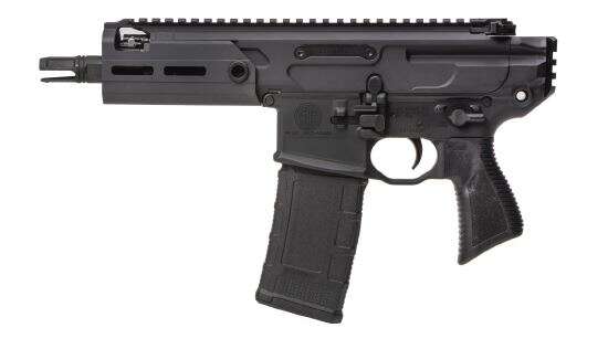 Handguns Sig Sauer 5.50" 223Rem|5.56NATO SIG PMCX5BTAPNB         MCX 5.56 RTLR  5.5 30R BLK • Model: 5.50"